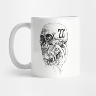 Cyberpunk Skull Mug